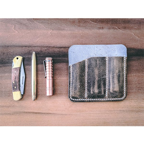 仿舊皮革口袋收納工具袋