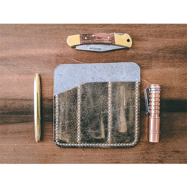 仿舊皮革口袋收納工具袋