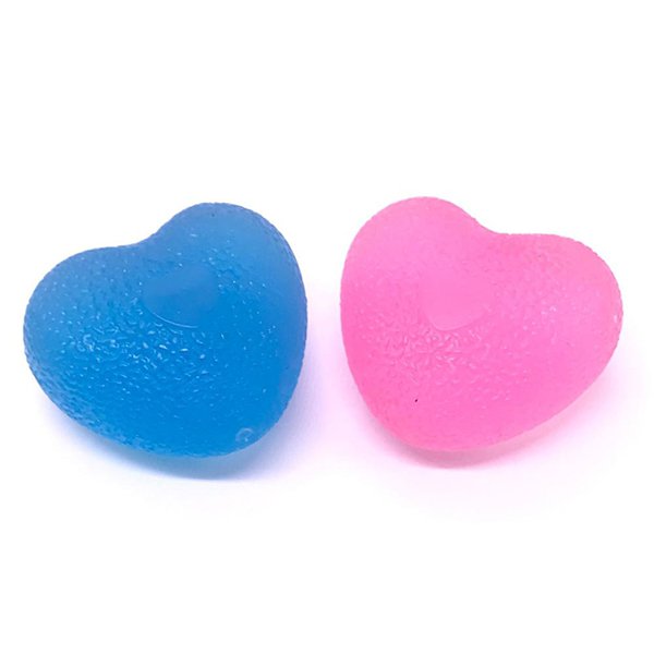 彩色愛心造型減壓球-TPR壓力球