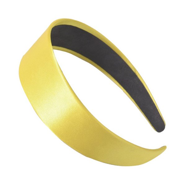 段面素面寬版髮箍