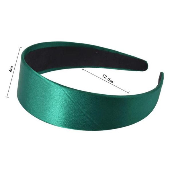 段面素面寬版髮箍