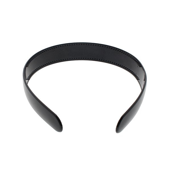 塑料素面寬版髮箍