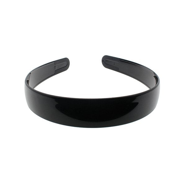 塑料素面寬版髮箍