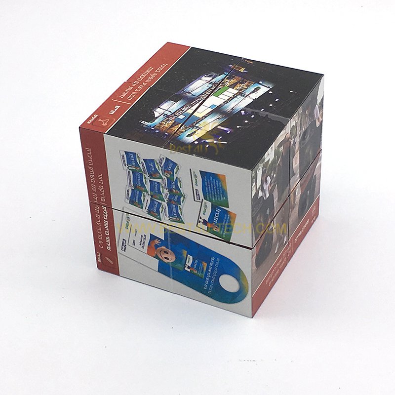 7cm方形摺疊式ABS磁性魔術方塊