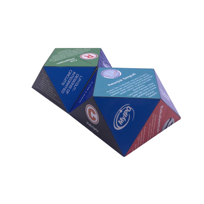 7cm多邊形摺疊式ABS磁性魔術方塊