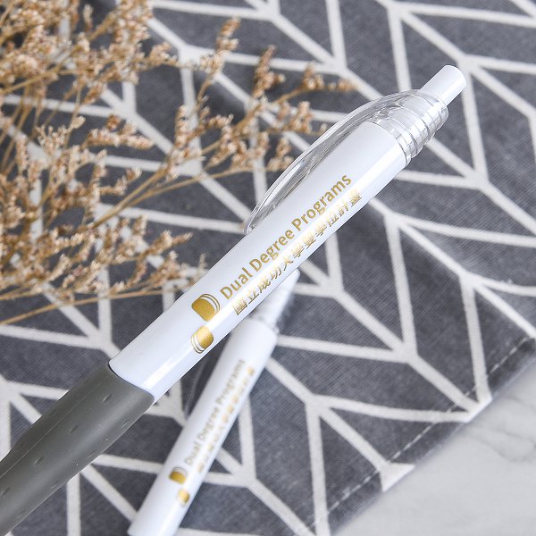 廣告筆-矽膠防滑筆管禮品