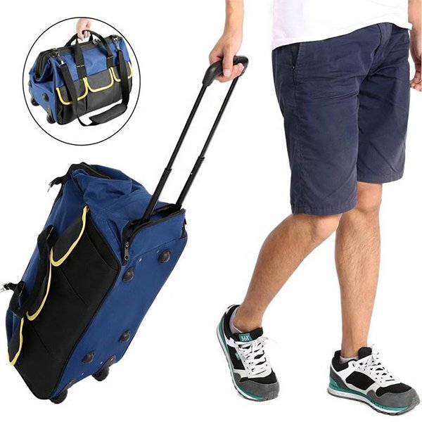 拉桿式耐重牛津布工具袋