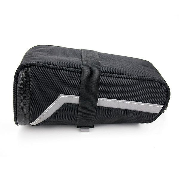 黑色輕巧自行車維修工具包