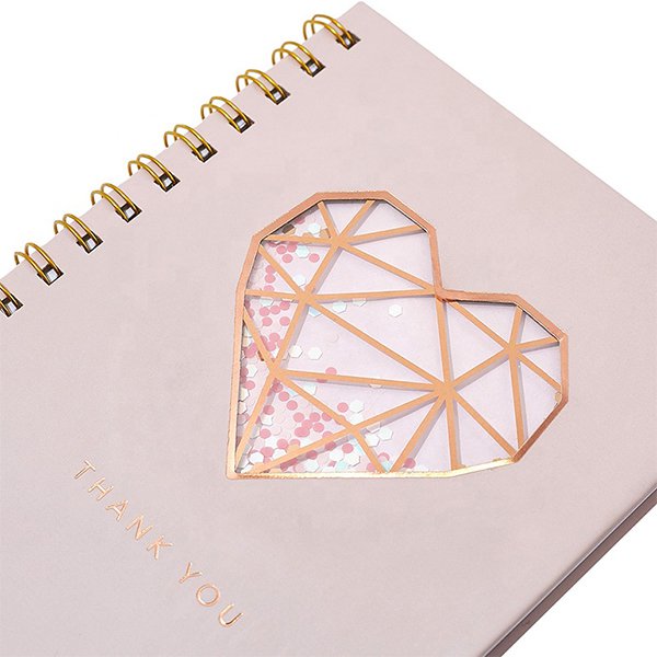 豪華玫瑰金柏筆記本裡品組