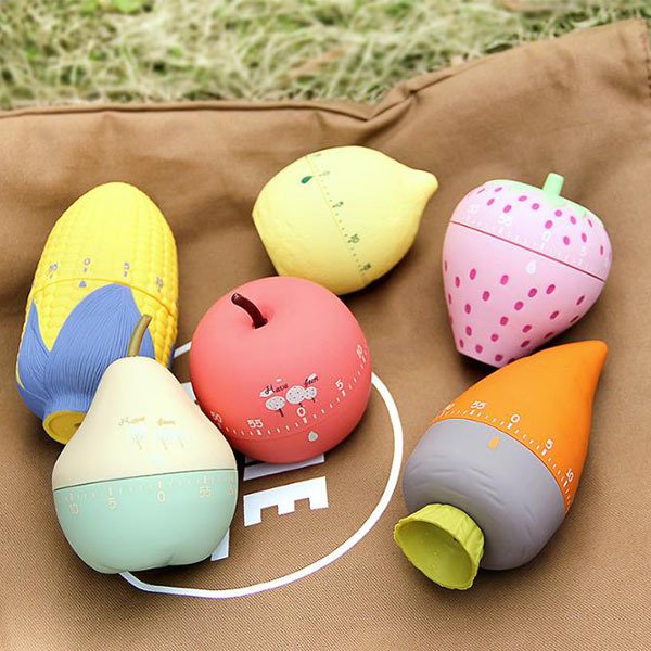 霧面蔬菜水果造型計時器