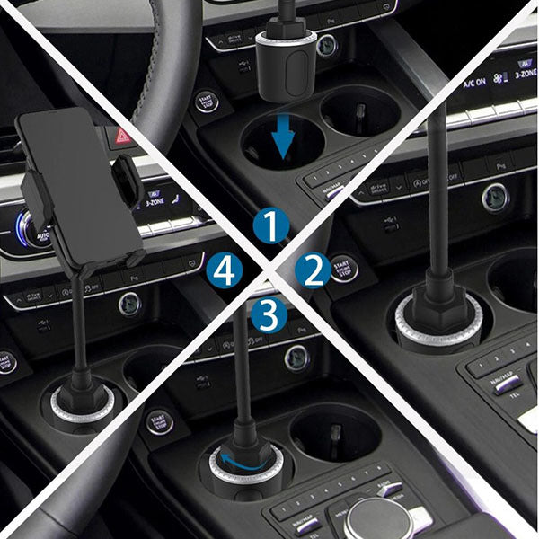 杯架式車用手機架