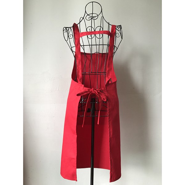 背心款防水廚房圍裙-2口袋