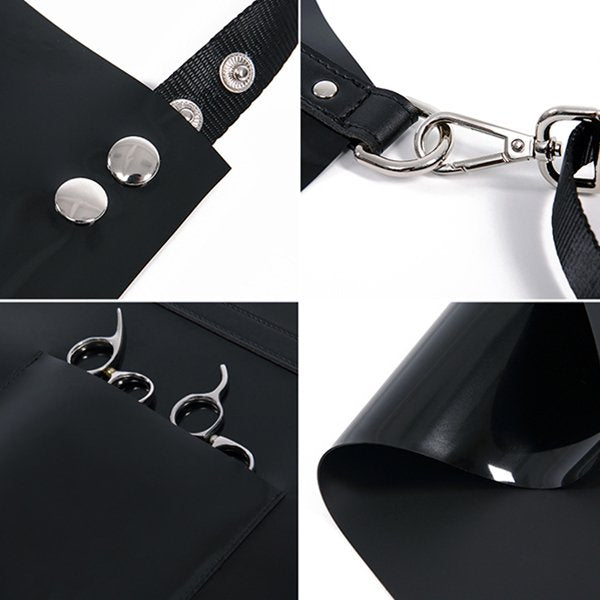 掛脖款防水美容師圍裙-1口袋