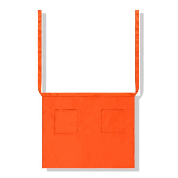 短半身款工作圍裙-2口袋