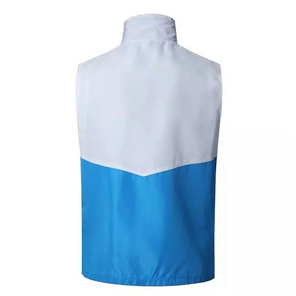 拼色拉鍊款選舉背心