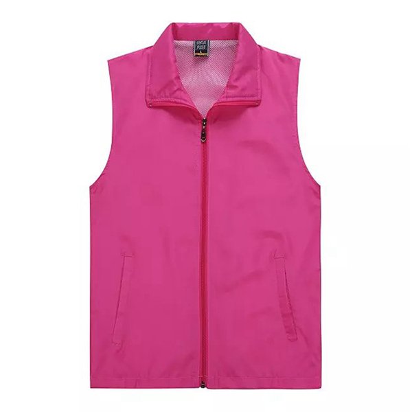 素面拉鍊款選舉背心