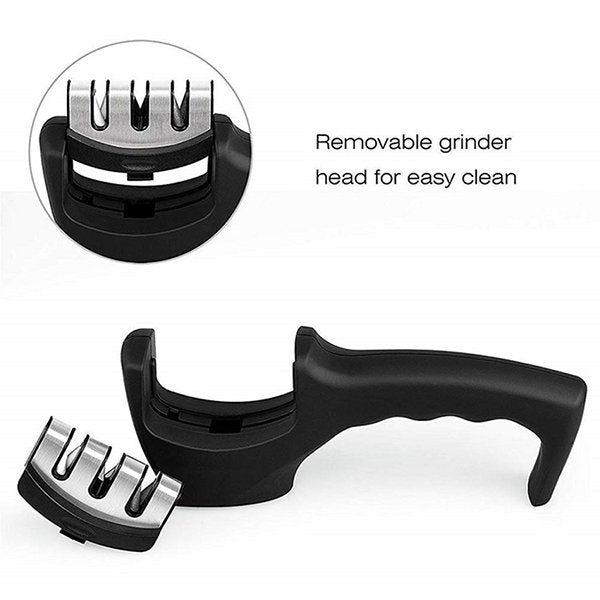 三段式不鏽鋼磨刀器