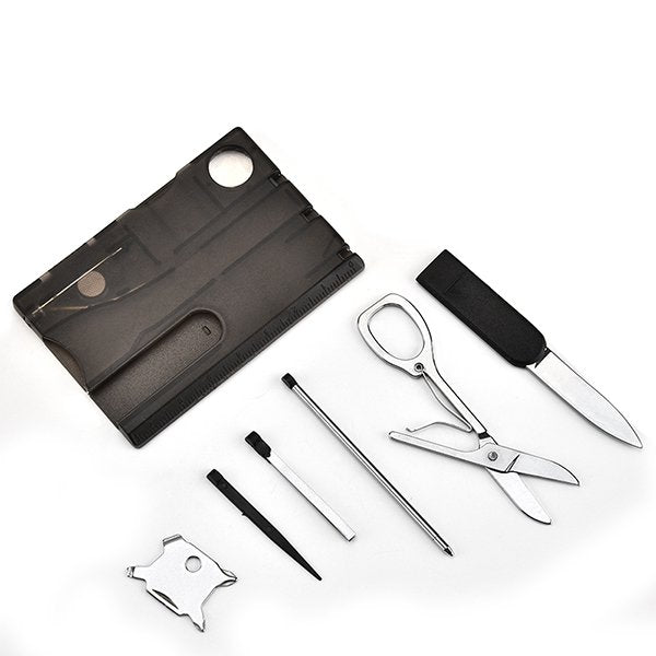 信用卡尺寸多功能工具組附LED燈