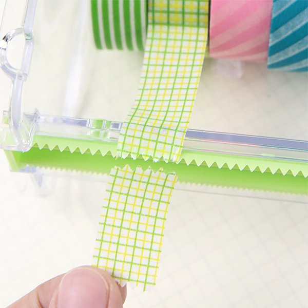 簡約透明膠台-壓克力膠帶台