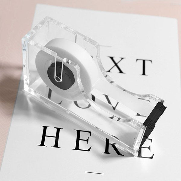 時尚透明膠台-壓克力膠帶台