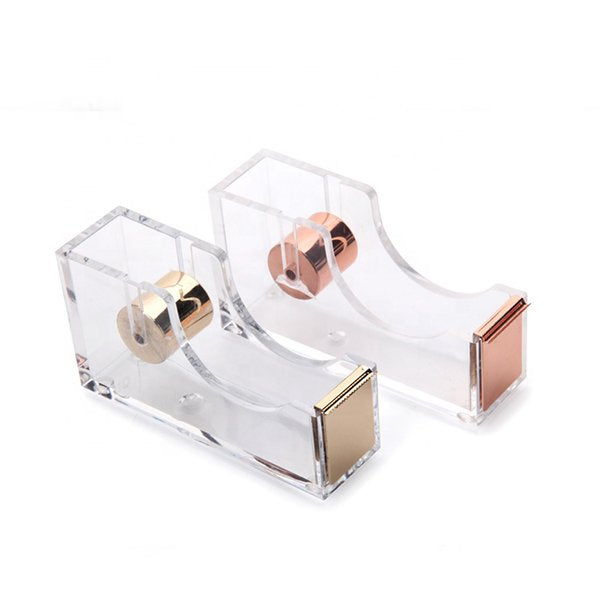 北歐風透明膠台-壓克力膠帶台