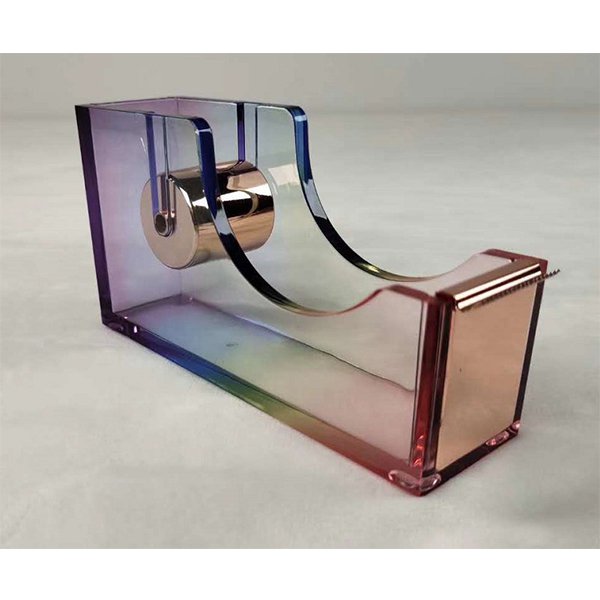 彩色半透明膠台-壓克力膠帶台