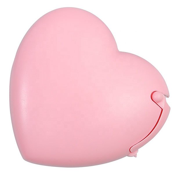 便攜式心型膠台-PP膠帶台