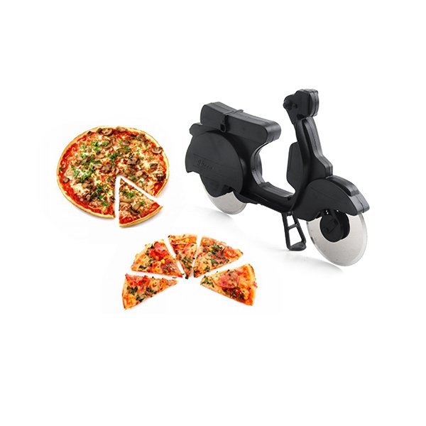 摩托車造型ABS提把披薩刀