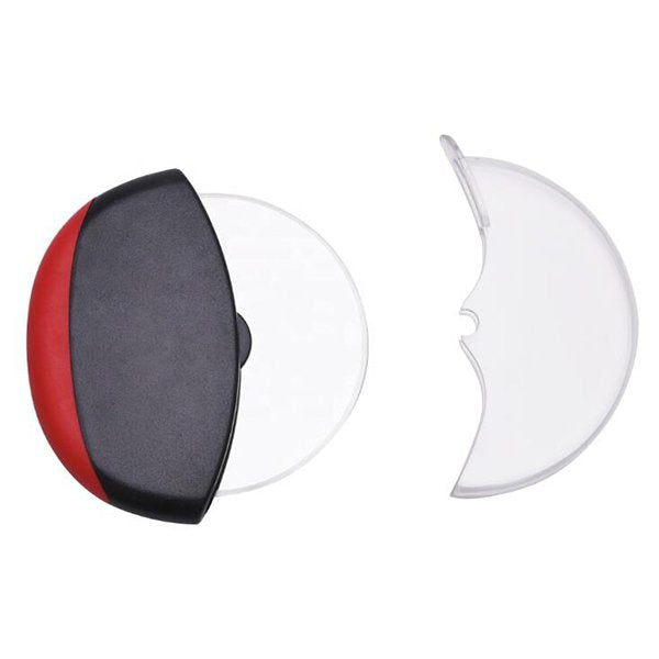 小巧圓形塑膠提把披薩刀