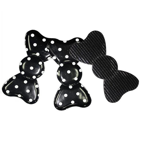 蝴蝶結造型亮面瀏海貼