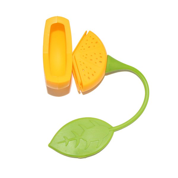 檸檬造型矽膠濾茶器