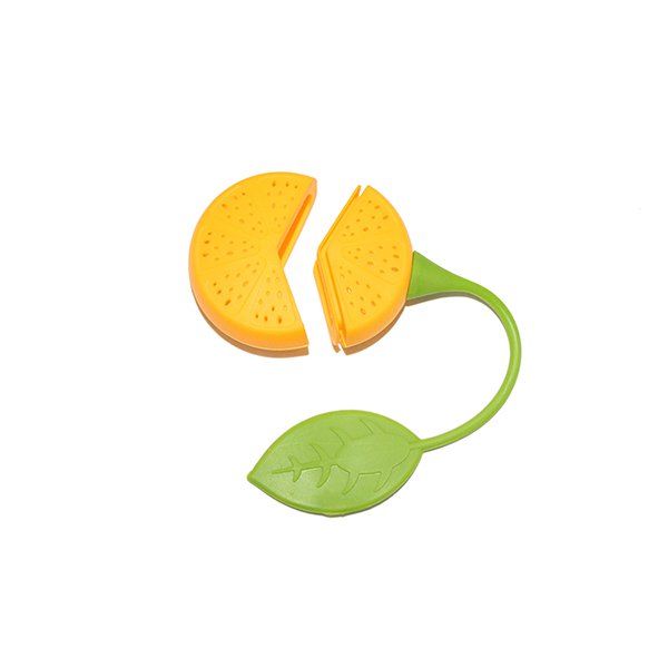 檸檬造型矽膠濾茶器