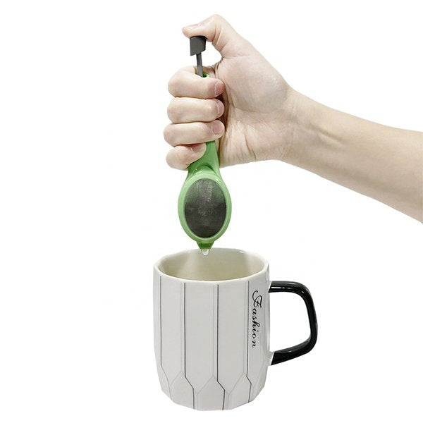 可壓縮茶葉矽膠濾茶器