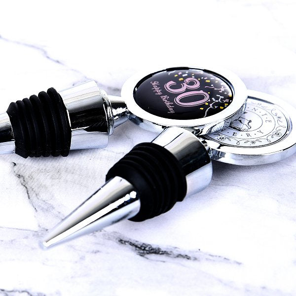 圓形滴膠金屬酒瓶塞