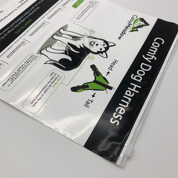 不透明PE白色拉鍊袋