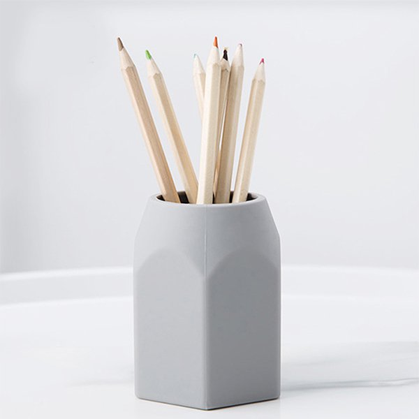 北歐風簡約矽膠筆筒
