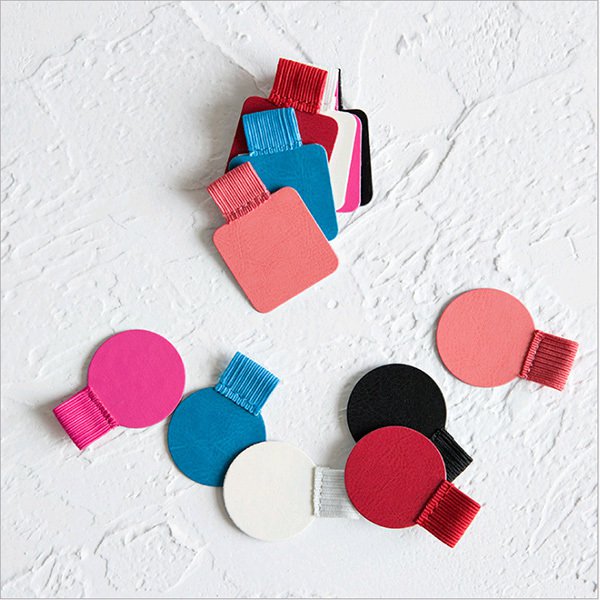 彩色彈性PU皮革筆夾