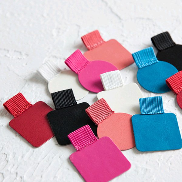 彩色彈性PU皮革筆夾