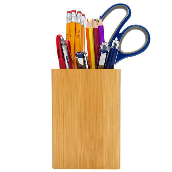 簡約自然竹木筆筒