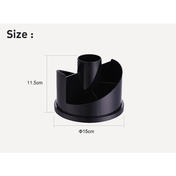 大容量旋轉PS筆筒