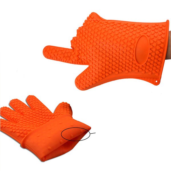 防滑矽膠隔熱手套