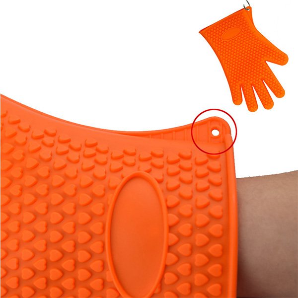 防滑矽膠隔熱手套
