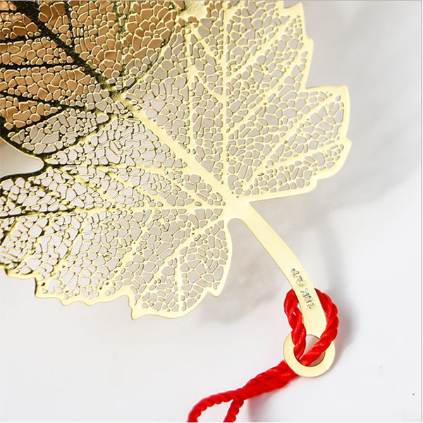 婚禮小物-楓葉造型金屬書籤