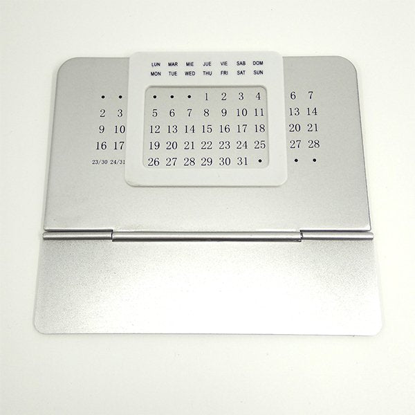 簡約滑動式塑膠萬年曆