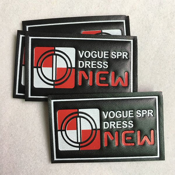 高質量定制皮革補丁標籤貼