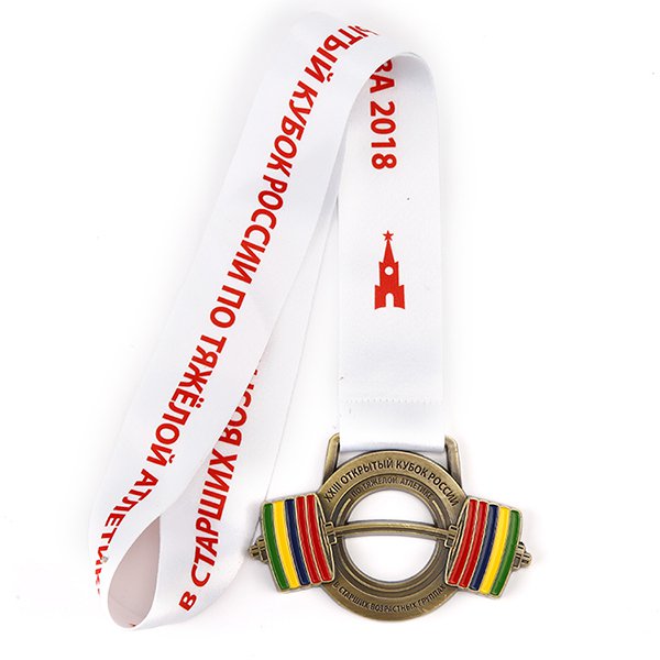 金屬壓鑄設計舉重獎牌