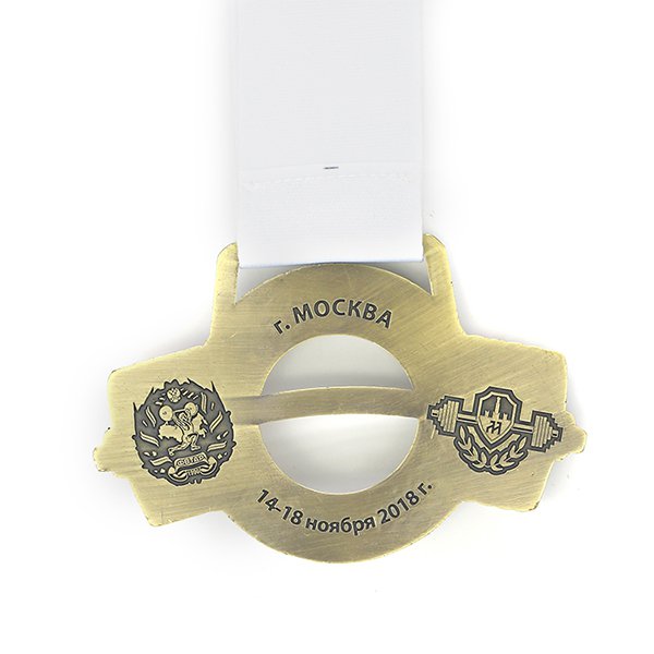 金屬壓鑄設計舉重獎牌