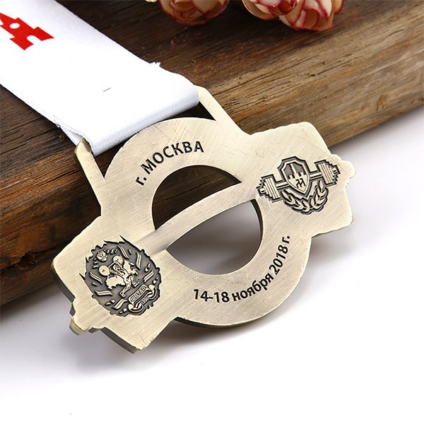 金屬壓鑄設計舉重獎牌