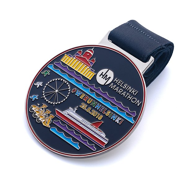 彩色浮雕鋁合金獎牌