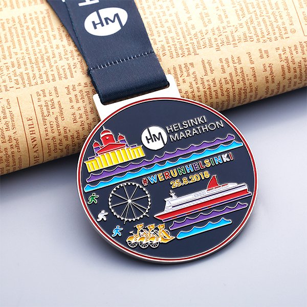 彩色浮雕鋁合金獎牌